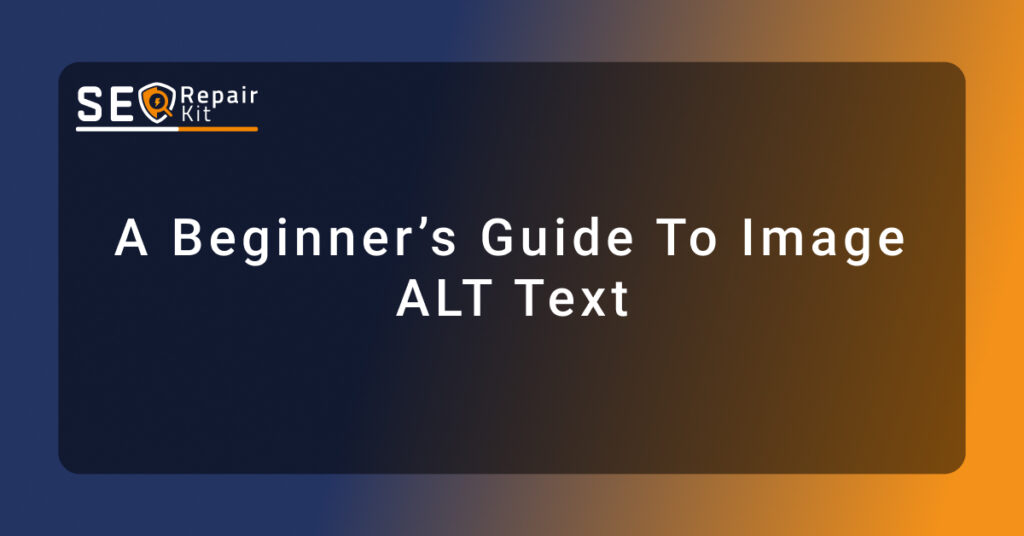 A Beginner’s Guide to Image ALT Text