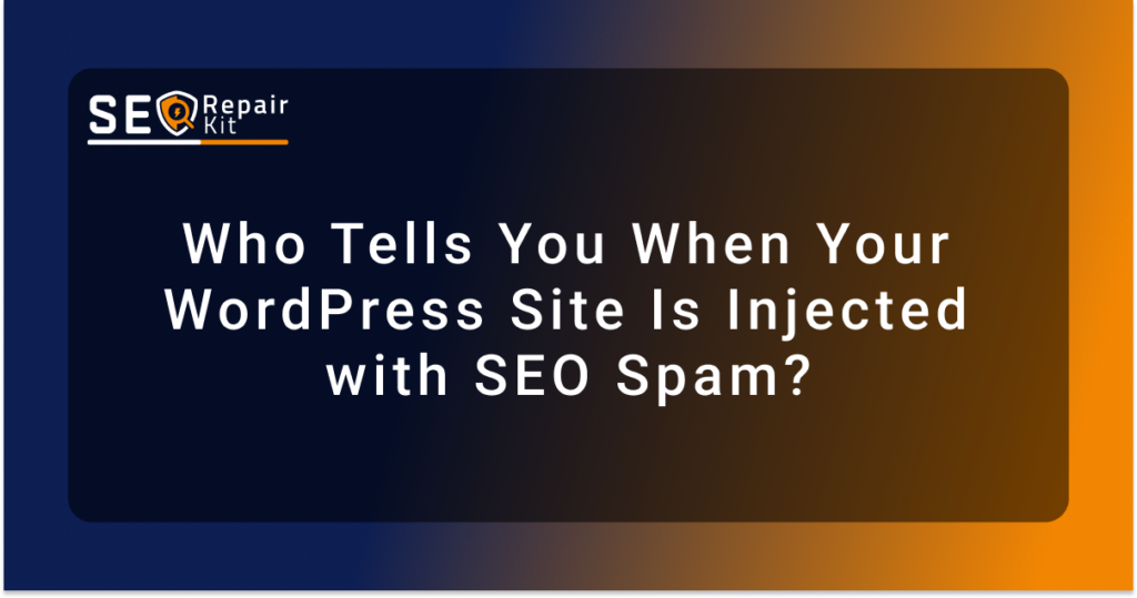 WordPress SEO spam detection and monitoring